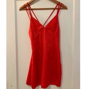 Superdown red dress